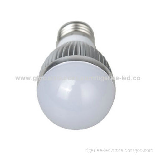 e27 LED bulbs with SMD 5630 chip, CRI>80, aluminum shell + PC lampshade
